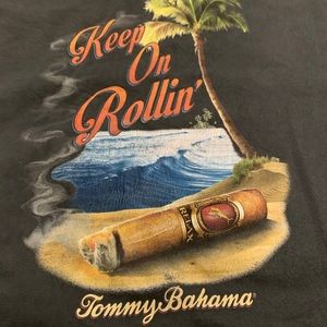 Tommy Bahama Graphic Tee Shirt Size XL